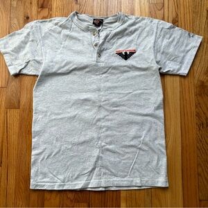 Y2K Vintage Harley Davidson Motorcycles Shirt Embroidered Logo Size M Casual